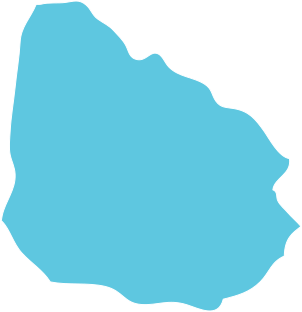 mapa uruguay